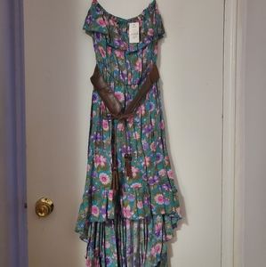 High-low summer dress